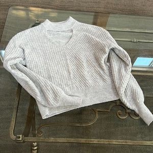 Grey sweater only tried on once